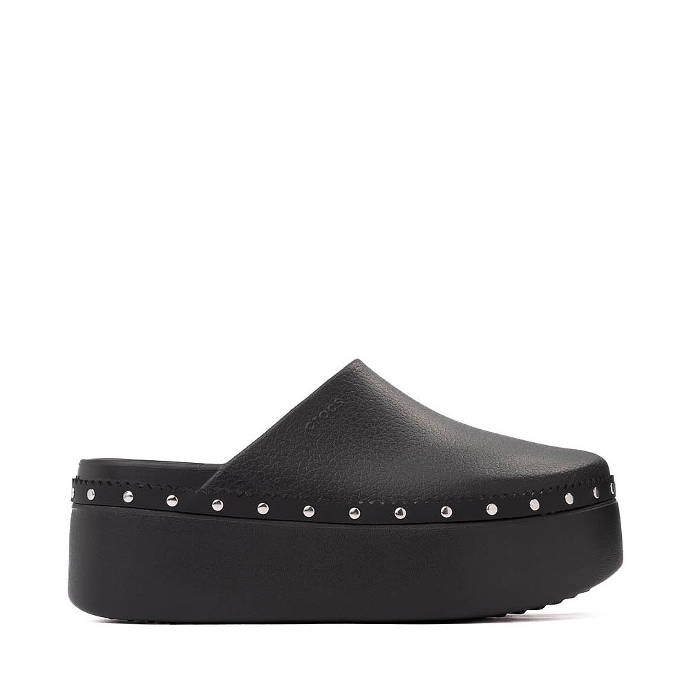 Womens Crocs Dylan Platform Studded Clog - Black