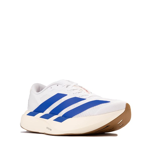 alternate view adidas Adizero EVO SL Athletic Shoe - Big Kid - White / Team Royal Blue / Pure RubyALT5