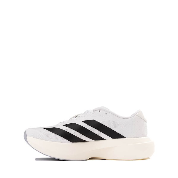 alternate view adidas Adizero EVO SL Athletic Shoe - Big Kid - White / Core Black / Dash GreyALT1