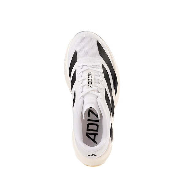 alternate view adidas Adizero EVO SL Athletic Shoe - Big Kid - White / Core Black / Dash GreyALT2