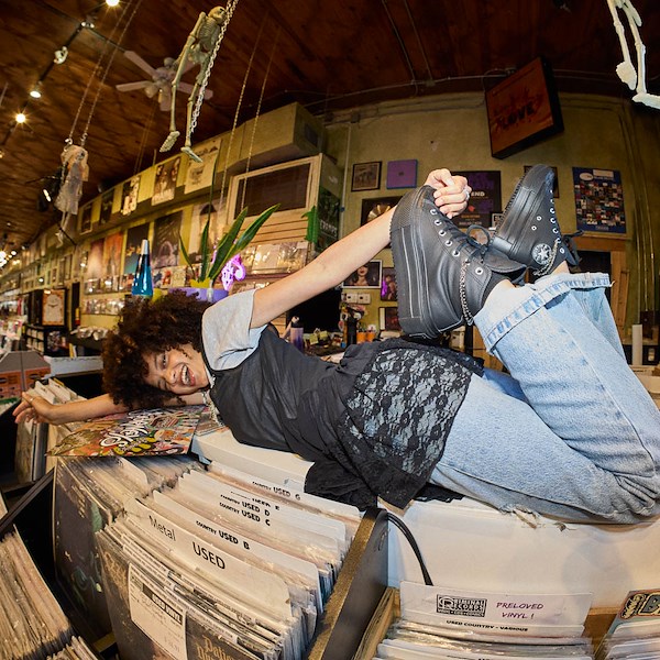 alternate view Converse Chuck Taylor All Star Lift Double Stack Girli-tude High-Top Sneaker - Black MonochromeALT1B