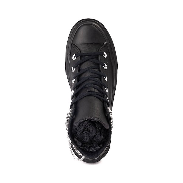 alternate view Converse Chuck Taylor All Star Lift Double Stack Girli-tude High-Top Sneaker - Black MonochromeALT2