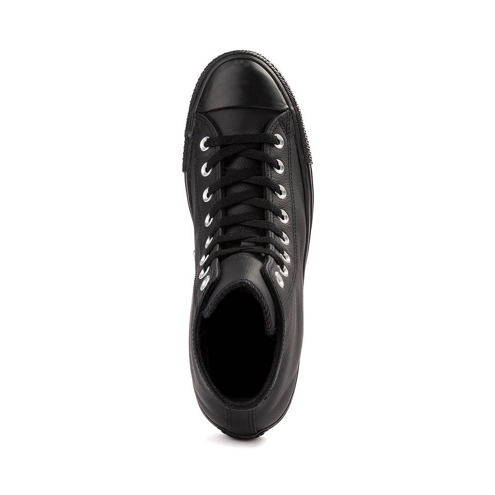 Converse Chuck Taylor All Star Leather Ox (Black Mono) Shoes, image size:1000x1000