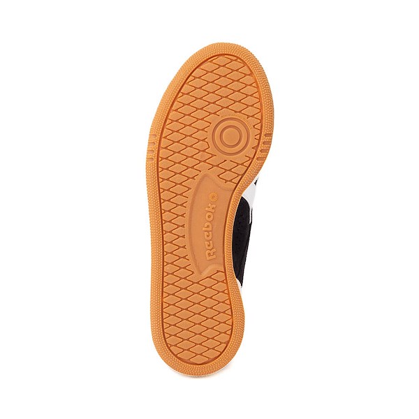 alternate view Womens Reebok Club C Grounds UK Athletic Shoe - Black / ChalkALT3