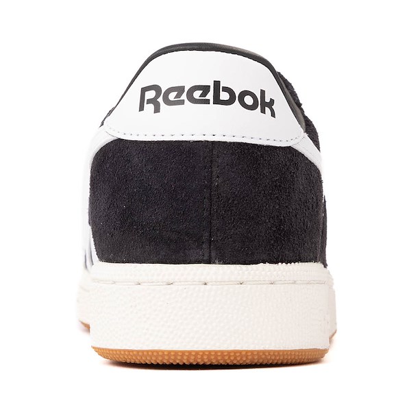 alternate view Womens Reebok Club C Grounds UK Athletic Shoe - Black / ChalkALT4