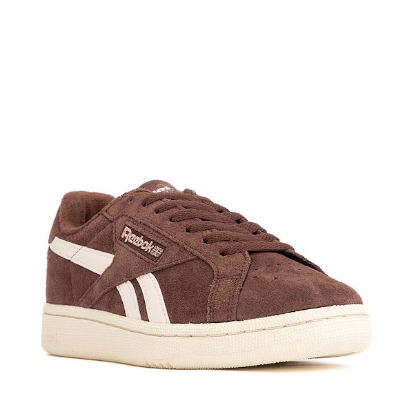 alternate view Womens Reebok Club C Grounds UK Athletic Shoe - Simple Brown / ChalkALT5