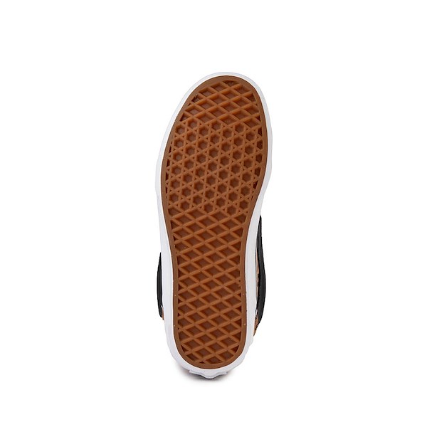 alternate view Vans Knu Skool Skate Shoe - Big Kid - Leopard / BlackALT3
