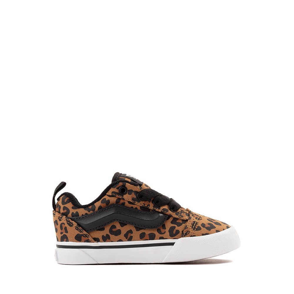 Vans Knu Skool Skate Shoe - Baby / Toddler - Leopard / Black