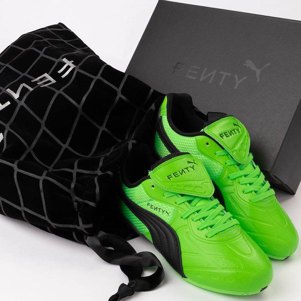 alternate view Womens Fenty x PUMA Avanti LS-X Athletic Shoe - Pitch Green / PUMA BlackALT1D