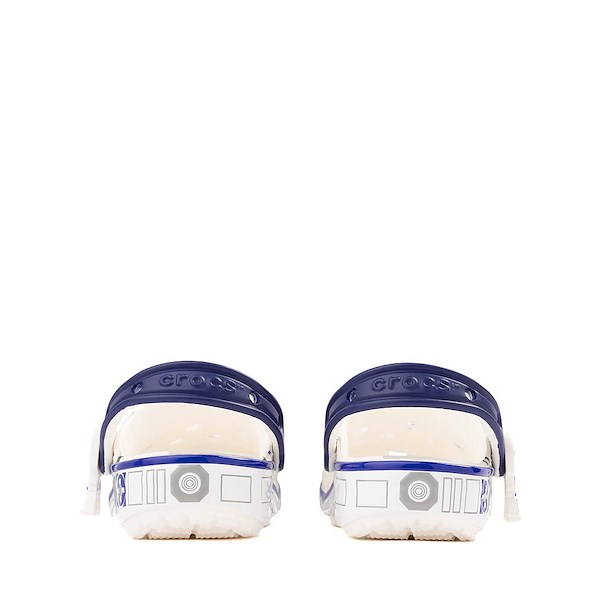 alternate view Star Wars™ Crocs R2-D2 Classic Clog - Little Kid / Big Kid - White / MulticolorALT4