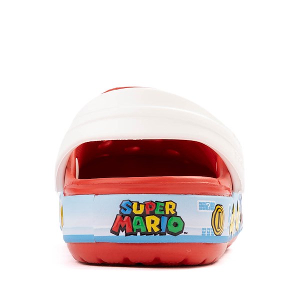 alternate view Super Mario Bros. Crocs Classic Lights Clog - Toddler - RedALT4