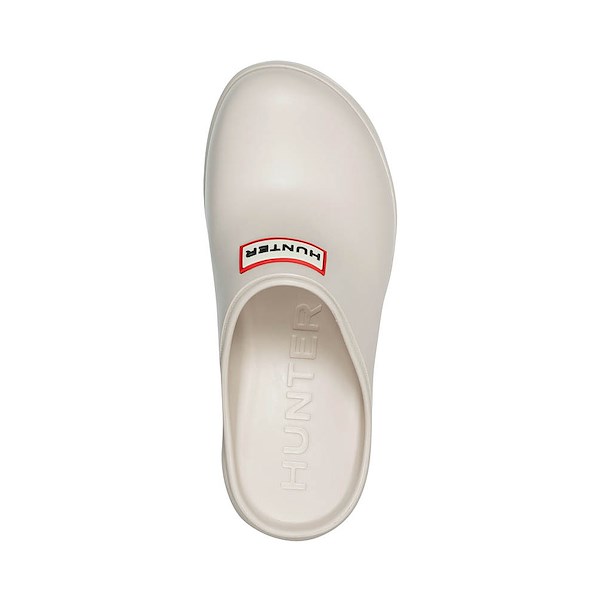 alternate view Womens Hunter Anika Wedge Clog - IvoryALT2