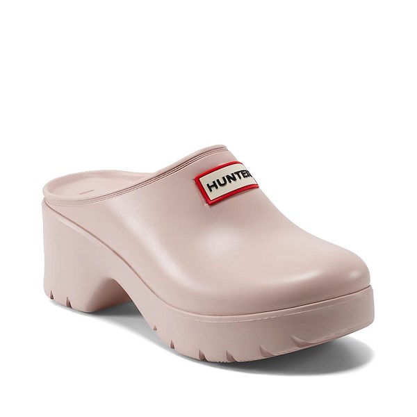 alternate view Womens Hunter Anika Wedge Clog - Light NaturalALT5