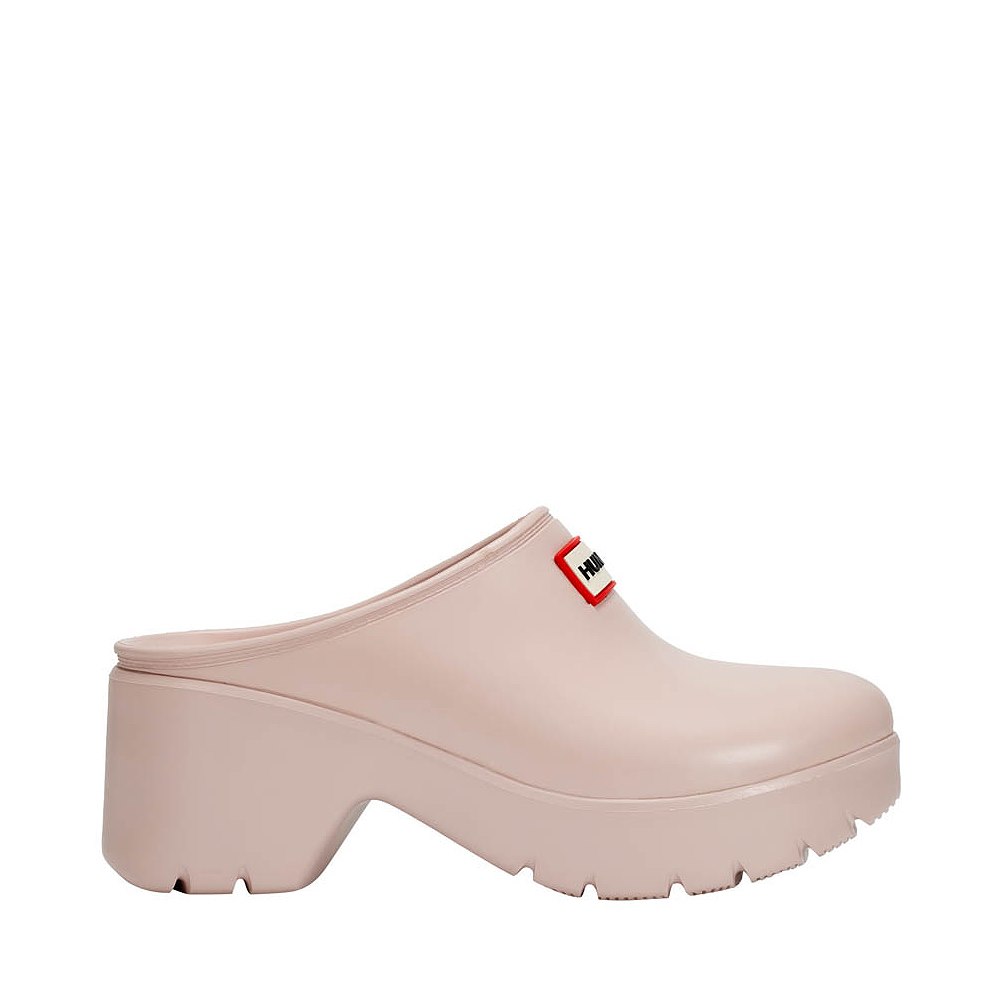 Womens Hunter Anika Wedge Clog - Light Natural