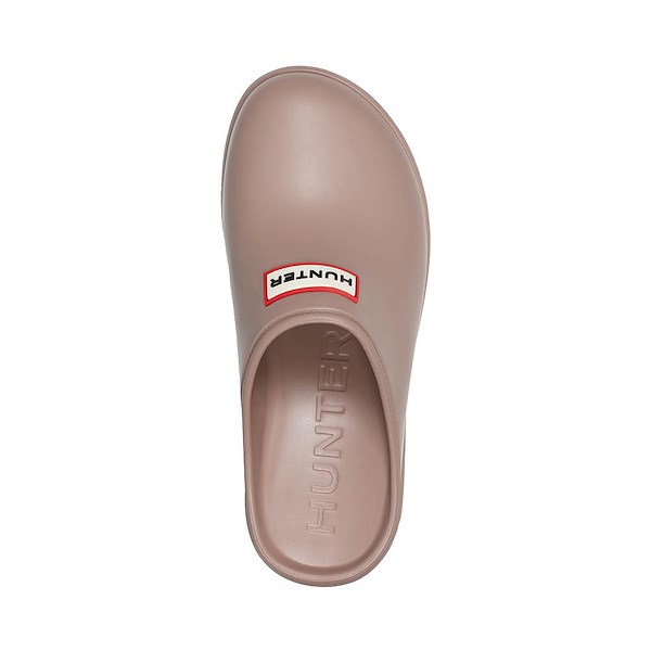 alternate view Womens Hunter Anika Wedge Clog - Medium NaturalALT2
