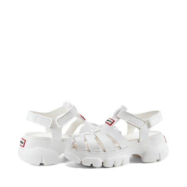 alternate view Womens Hunter Belah Close Toe Sandal - WhiteALT1