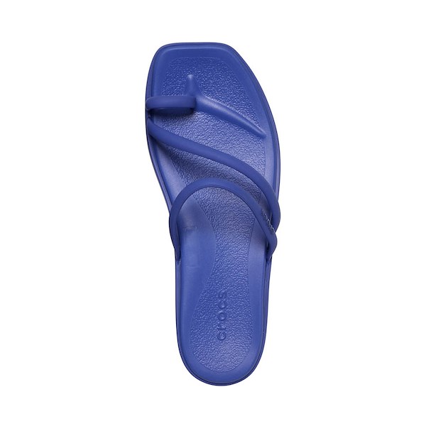 alternate view Womens Crocs Miami Toe Loop Sandal - SapphireALT2