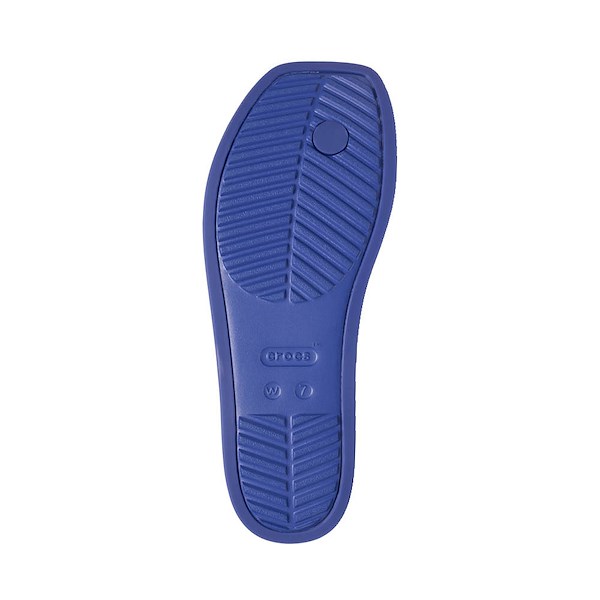 alternate view Womens Crocs Miami Toe Loop Sandal - SapphireALT3