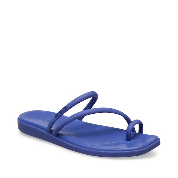 alternate view Womens Crocs Miami Toe Loop Sandal - SapphireALT5