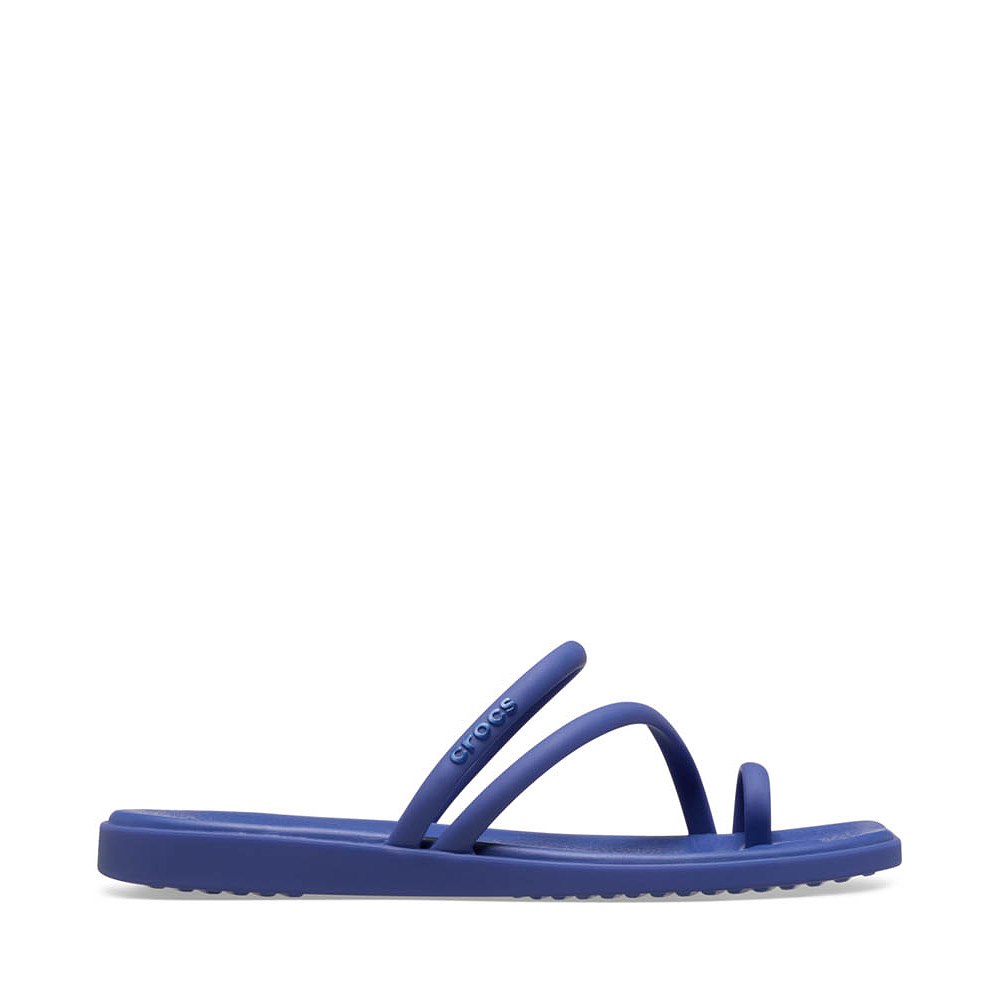Womens Crocs Miami Toe Loop Sandal - Sapphire