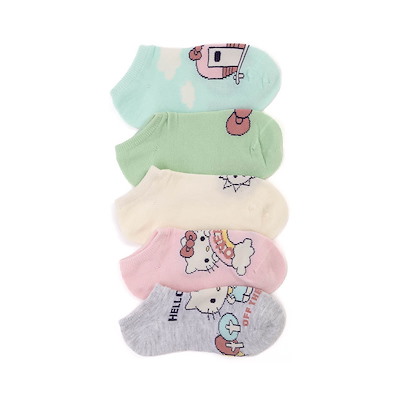 adidas Trefoil Quarter Socks 6 Pack - Little Kid - Multicolor