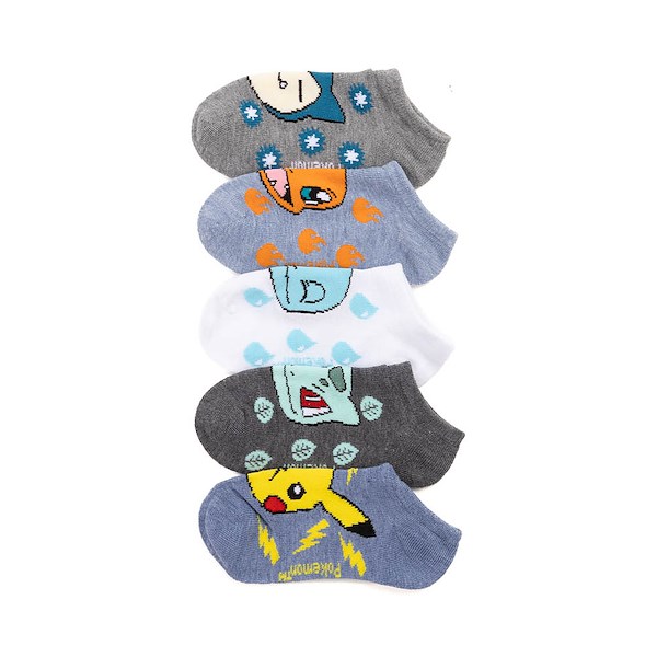 alternate view Pokémon Low Socks 5 Pack - Little Kid - MulticolorALT1