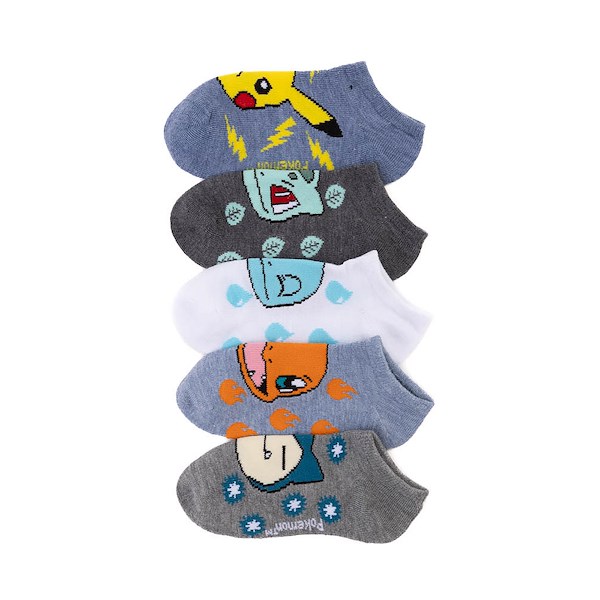 alternate view Pokémon Low Socks 5 Pack - Little Kid - MulticolorALT2