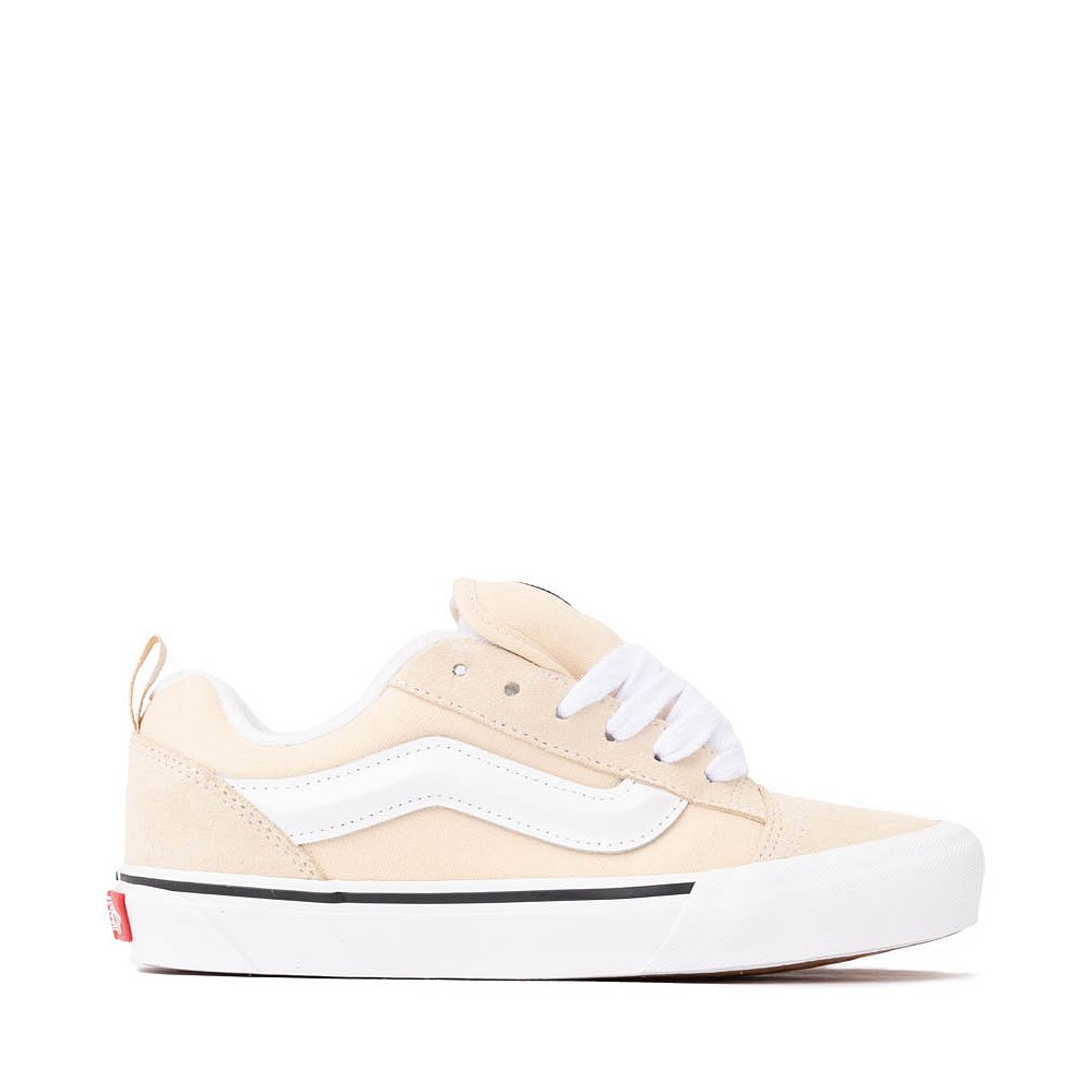 Vans Knu Skool Skate Shoe - Cr&eacute;me Brul&eacute;e
