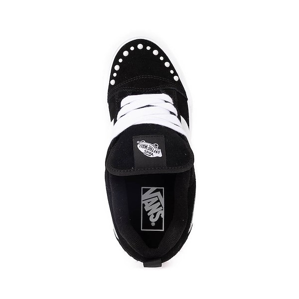 alternate view Vans Knu Skool Pearls Skate Shoe - BlackALT2