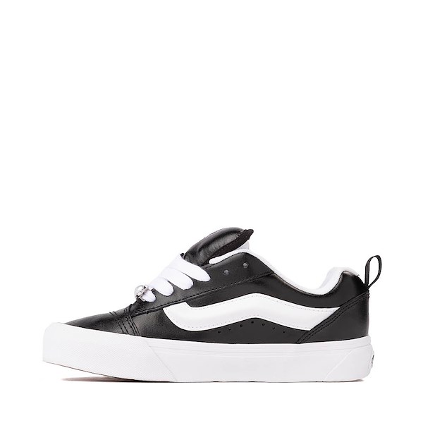 alternate view Vans Knu Skool Leather Skate Shoe - BlackALT1