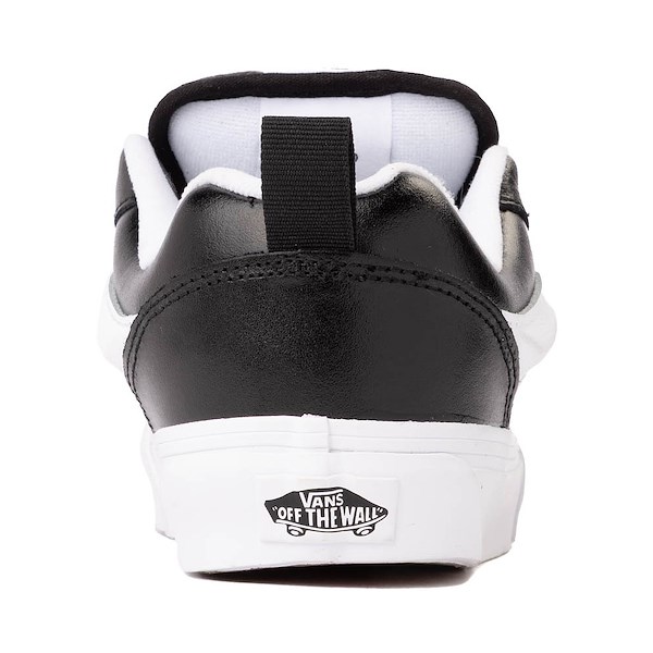 alternate view Vans Knu Skool Leather Skate Shoe - BlackALT4