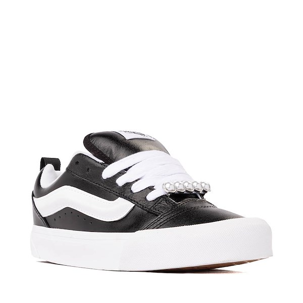 alternate view Vans Knu Skool Leather Skate Shoe - BlackALT5