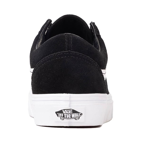 alternate view Vans Old Skool Pop Lace Skate Shoe - Black / WhiteALT4