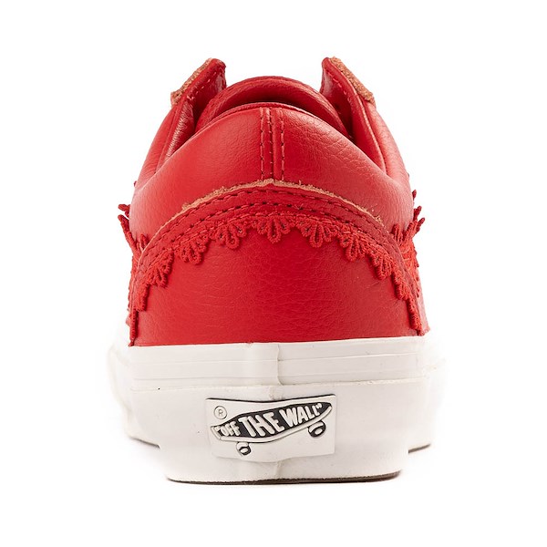 alternate view Vans Premium Old Skool Skate Shoe - Racing RedALT4