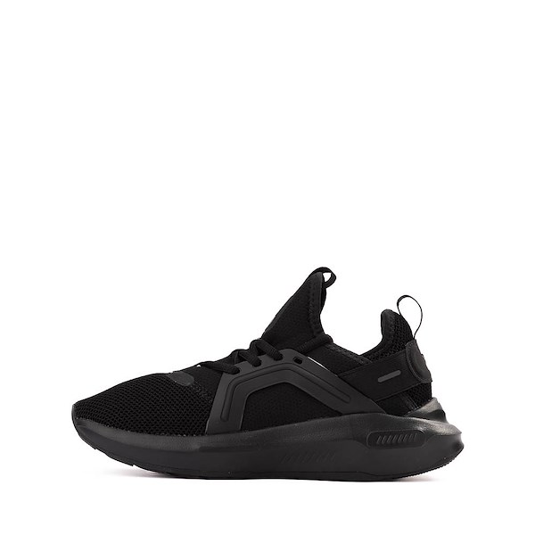 alternate view PUMA Softride Enzo 5 Athletic Shoe - Big Kid - Black / GrayALT1