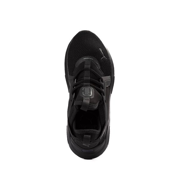 alternate view PUMA Softride Enzo 5 Athletic Shoe - Big Kid - Black / GrayALT2