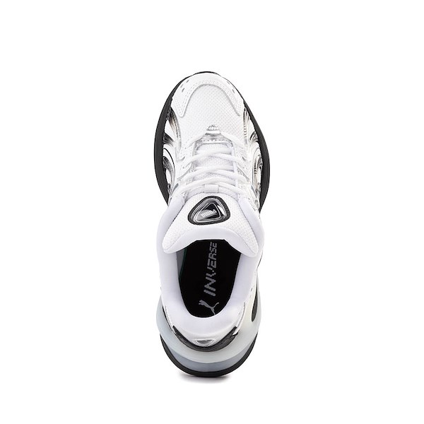 alternate view PUMA Inverse Generate Athletic Shoe - Big Kid - White / BlackALT2