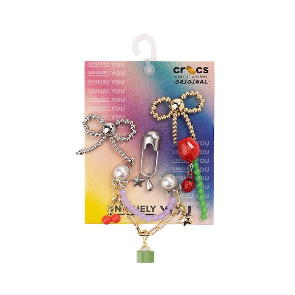 alternate view Crocs Jibbitz™ Meta Icon Shoe Charms 5 Pack - MulticolorALT2