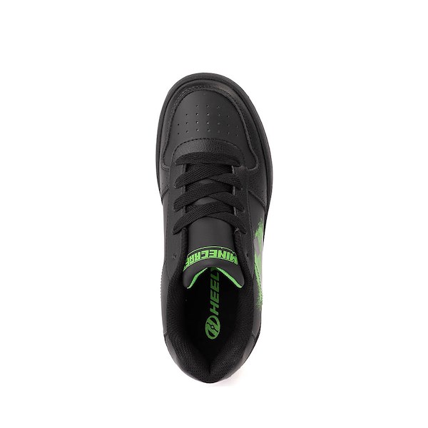 alternate view Heelys x Minecraft Kama Skate Shoe - Little Kid / Big Kid - Black / GreenALT2