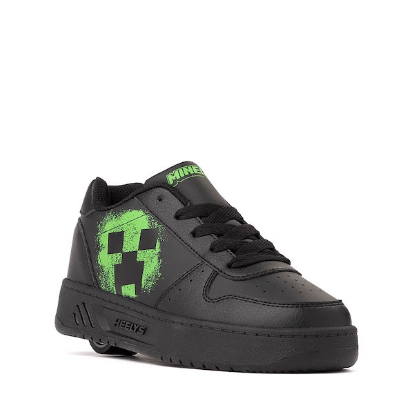 alternate view Heelys x Minecraft Kama Skate Shoe - Little Kid / Big Kid - Black / GreenALT5