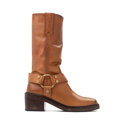 Womens Frye Kate Harness Boot - Black