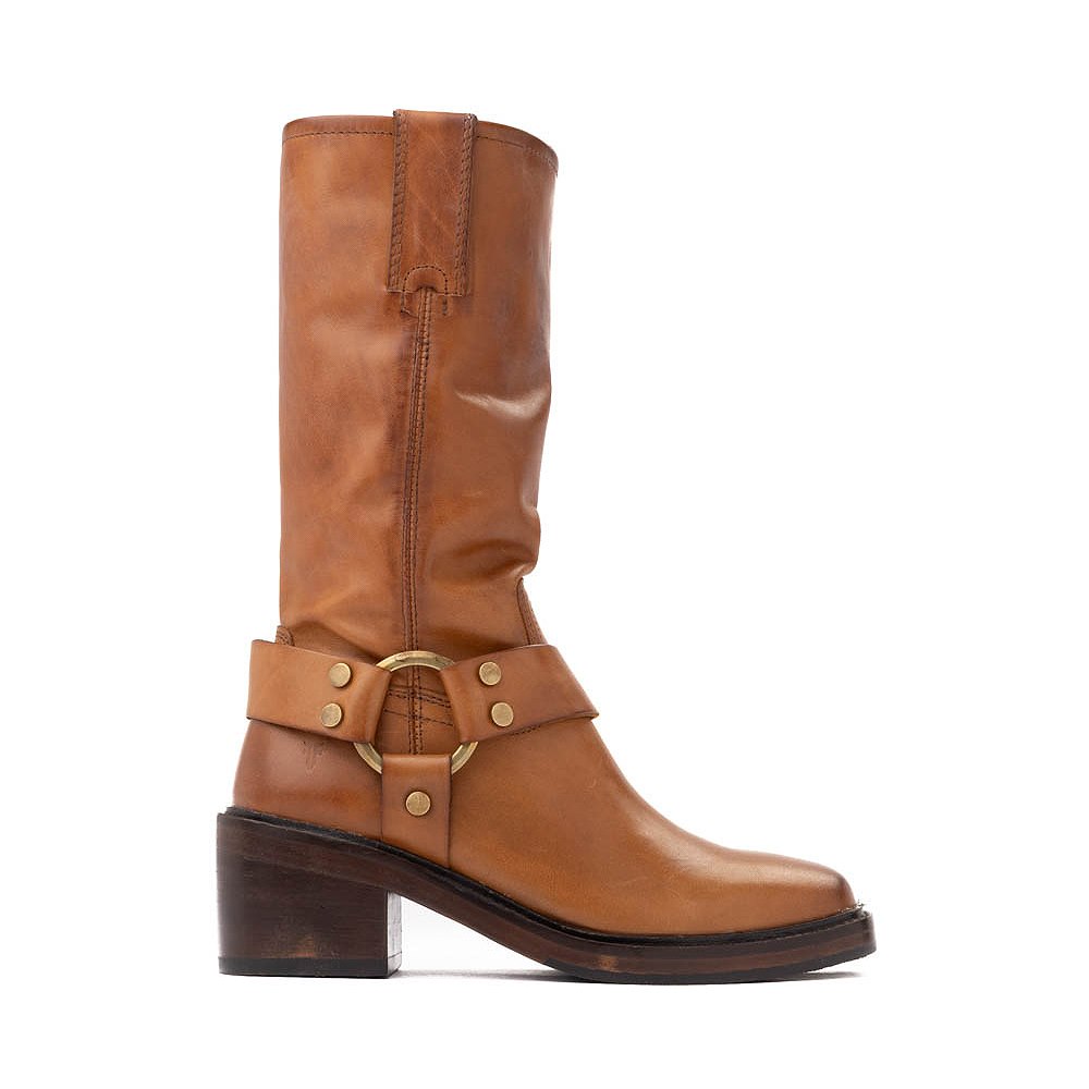 Womens Frye Kate Harness Boot - Bark