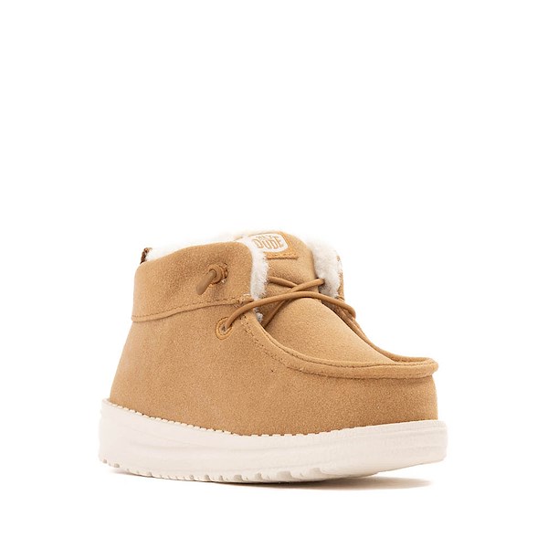 alternate view HEYDUDE LILDUDE Cozy Boot - Baby - Tobacco BrownALT5