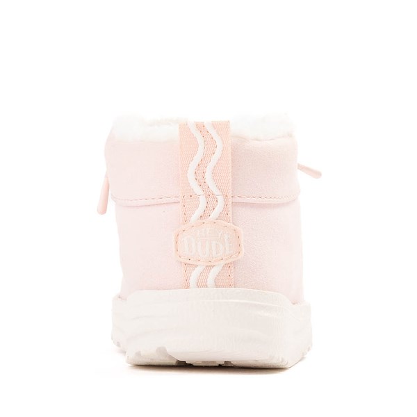 alternate view HEYDUDE LILDUDE Cozy Boot - Baby - PinkALT4