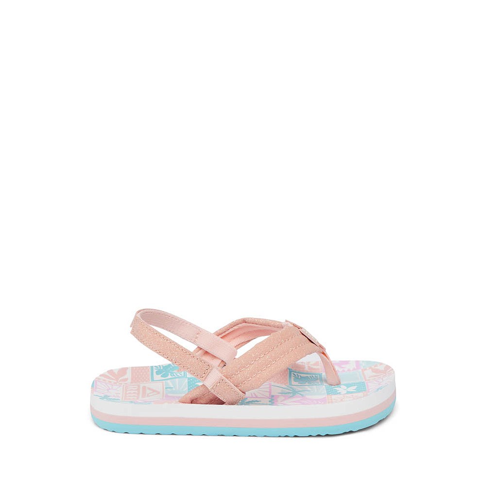 Reef Ahi Sandal - Baby / Toddler / Little Kid - Pink Birdie Num Num
