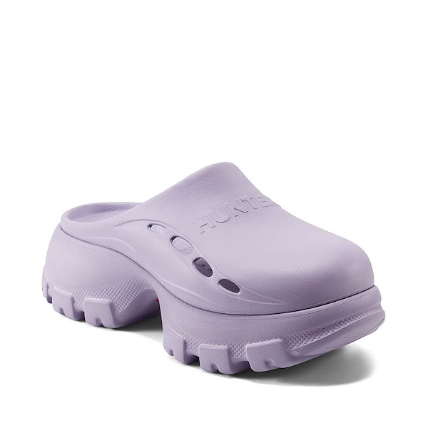 alternate view Womens Hunter Bryce Clog - Light PurpleALT5