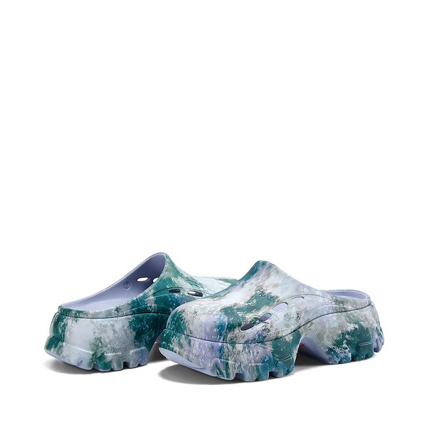 alternate view Womens Hunter Bryce Clog - Dark Purple Tie-DyeALT1