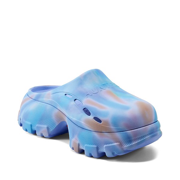 alternate view Womens Hunter Bryce Clog - Purple Tie-DyeALT5