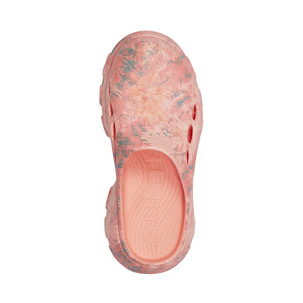 alternate view Womens Hunter Bryce Clog - Orange Tie-DyeALT2