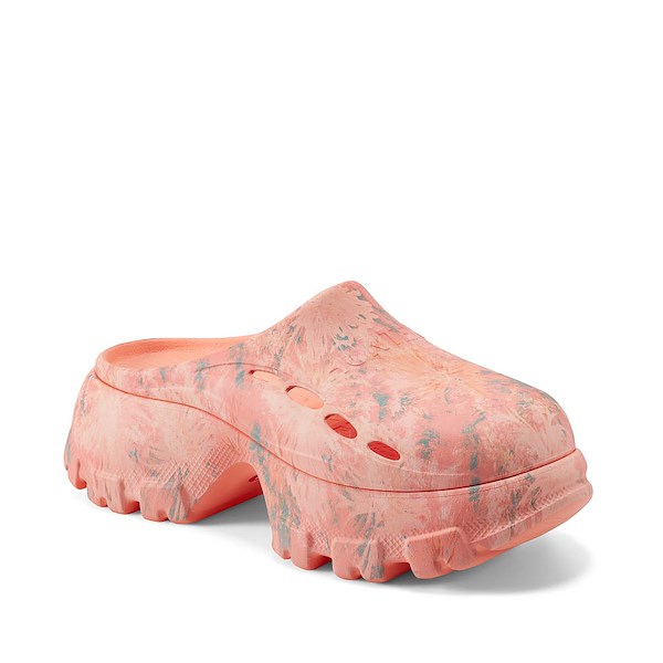 alternate view Womens Hunter Bryce Clog - Orange Tie-DyeALT5